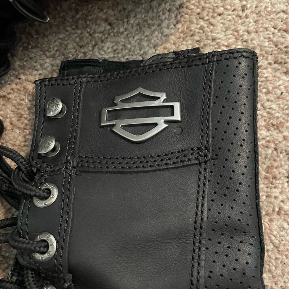 Harley Davidson lace up boots - Picture 5 of 9